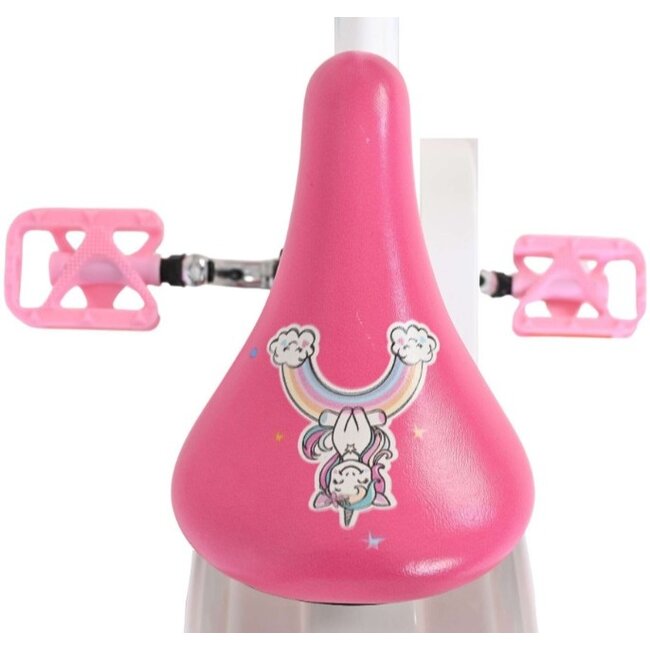 Meisjesfiets 14 Inch Volare Unicorn Wit 61473