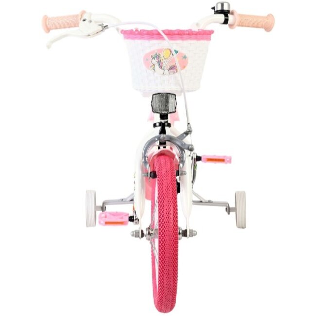 Meisjesfiets 14 Inch Volare Unicorn Wit 61473