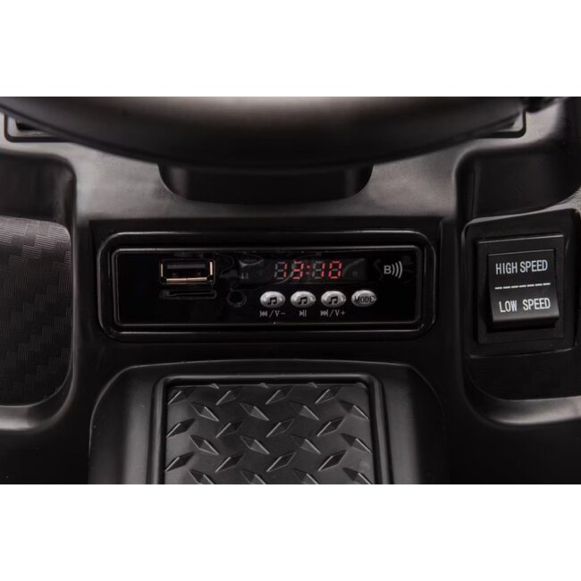 Elektrische KInder Tractor Met Aanhangwagen Groen