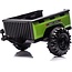 Elektrische KInder Tractor Met Aanhangwagen Groen