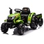 Elektrische KInder Tractor Met Aanhangwagen Groen