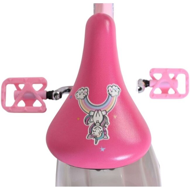 Meisjesfiets 14 Inch Volare Unicorn Roze 61470