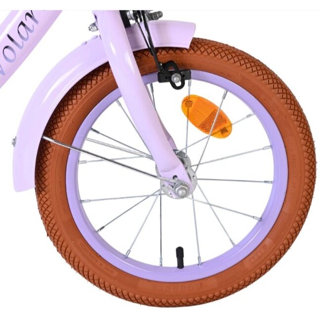 Meisjesfiets 14 Inch Volare Ashley Paars 51476