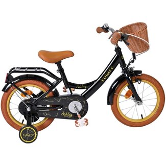 Volare Kinderfietsen Meisjesfiets 14 Inch Volare Ashley Zwart 51459