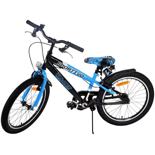 Jongensfiets 20 Inch Volare Sportivo Blauw 22111 - 2 Handremmen