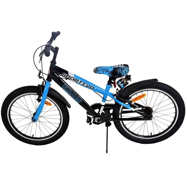 Jongensfiets 20 Inch Volare Sportivo Blauw 22111 - 2 Handremmen