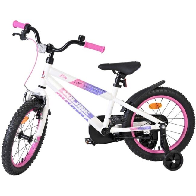 Meisjesfiets 16 Inch Volare Lily Roze 51637