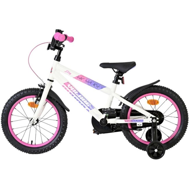 Meisjesfiets 16 Inch Volare Lily Roze 51637