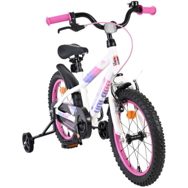Meisjesfiets 16 Inch Volare Lily Roze 51637