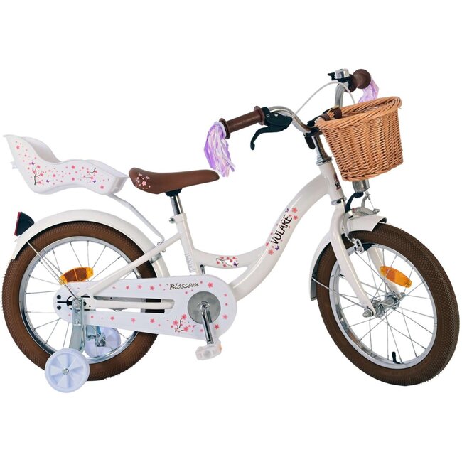 Meisjesfiets 16 Inch Volare Blossom Wit 51653