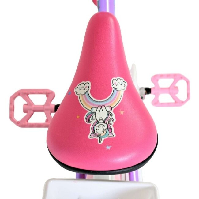 Meisjesfiets 16 Inch Volare Unicorn Paars 61685