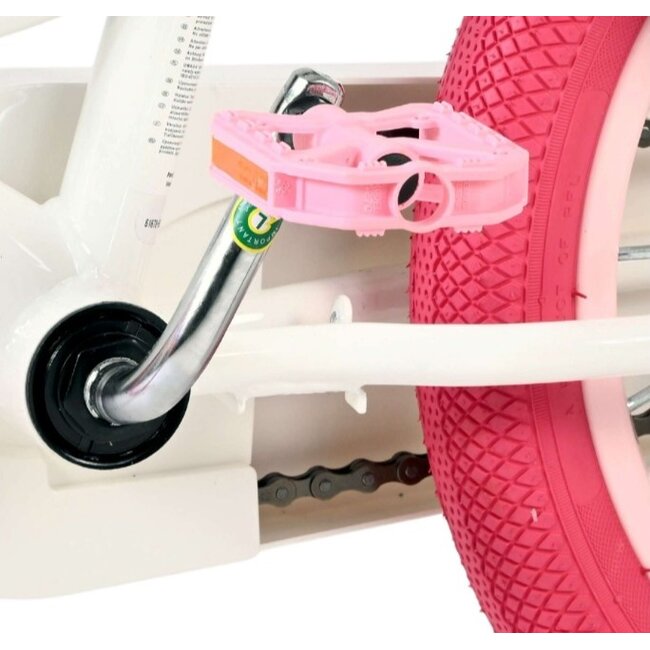 Meisjesfiets 16 Inch Volare Unicorn Wit 61678