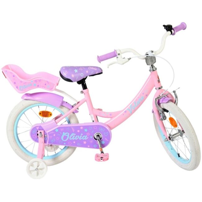 Meisjesfiets 16 Inch Volare Olivia Roze 51611
