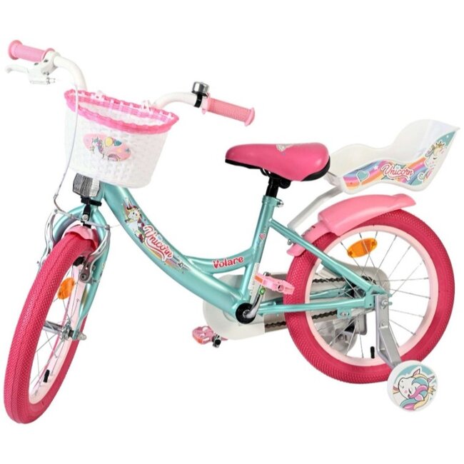 Meisjesfiets 16 Inch Volare Unicorn Groen 61681