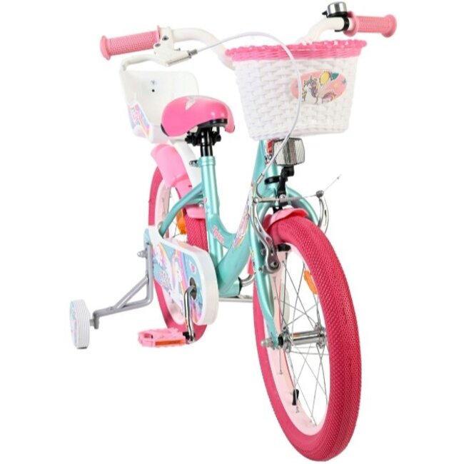 Meisjesfiets 16 Inch Volare Unicorn Groen 61681