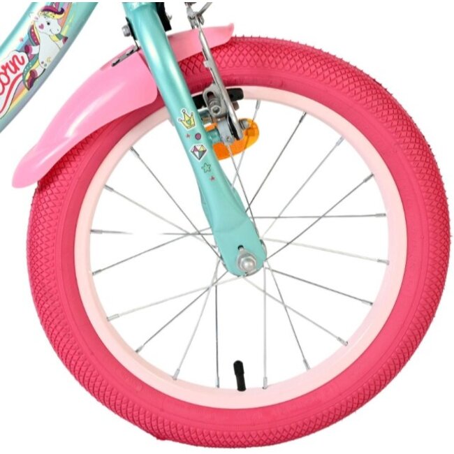 Meisjesfiets 16 Inch Volare Unicorn Groen 61681