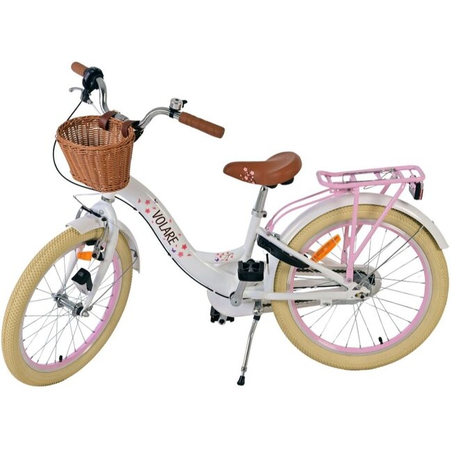 Meisjesfiets 20 Inch Volare Blossom 3V Wit 52048