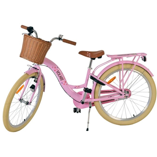 Meisjesfiets 24 Inch Volare Blossom 3V Roze 52442
