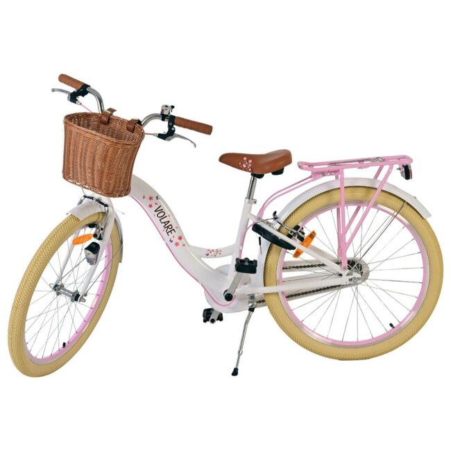 Meisjesfiets 24 Inch Volare Blossom Wit 52447