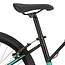 Meisjes Mountainbike 24 Inch MBM District Zwart Turquoise