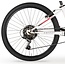 Meisjes Mountainbike 24 Inch MBM District Wit Rood