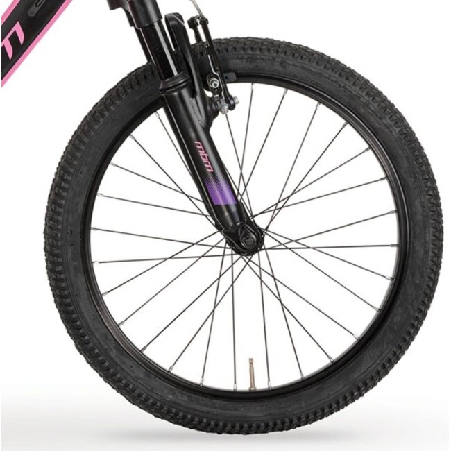 Meisjes Mountainbike 20 Inch MBM District 7V Fuchsia
