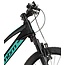 Meisjes Mountainbike 20 Inch MBM District 7V Zwart Turquoise