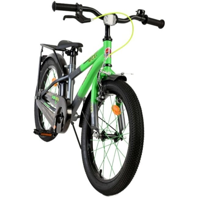 Jongensfiets 18 Inch Volare Thombike Groen 61859 - Showroom Model