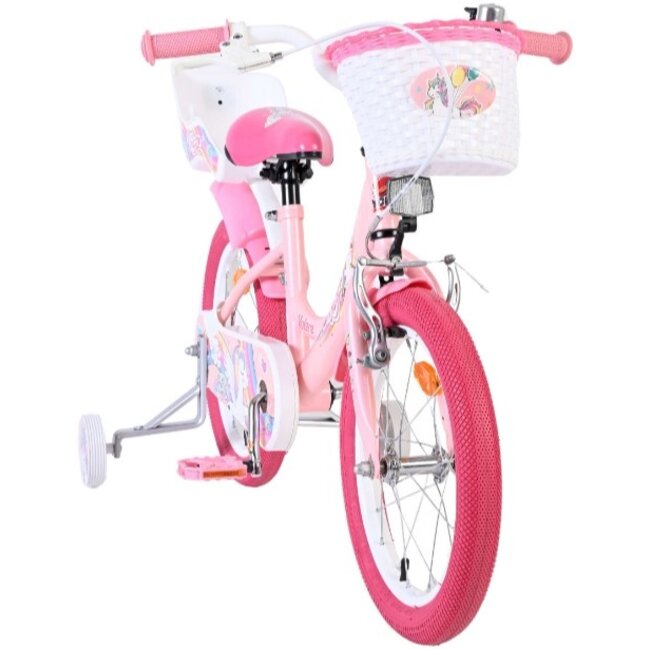 Meisjesfiets 16 Inch Volare Unicorn Roze 61675