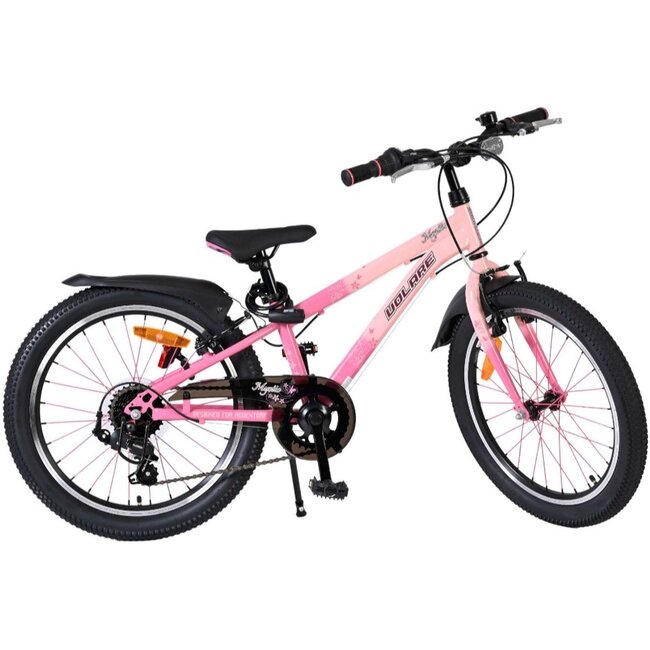 Meisjes MTB 20 Inch Volare Mystic 7V Roze 52009
