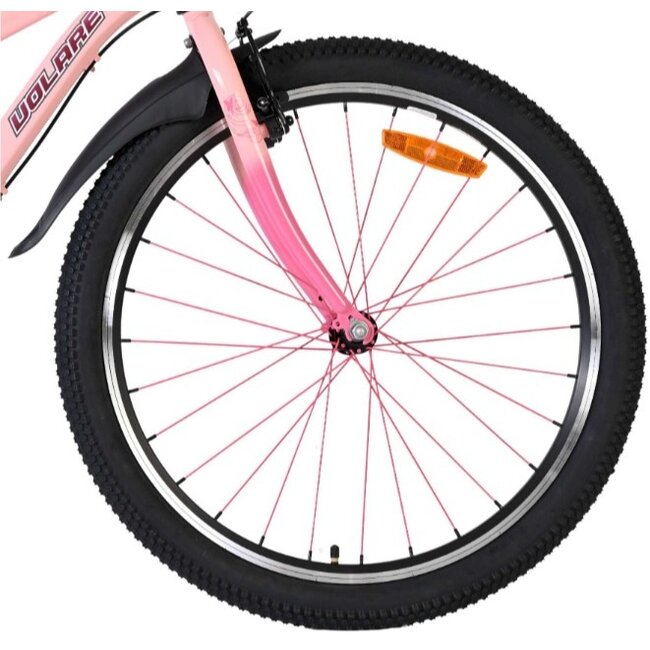 Meisjes MTB 24 Inch Volare Mystic 3V Nexus Roze 52430
