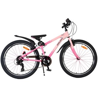 Volare Kinderfietsen Meisjes MTB 24 Inch Volare Mystic 7V Roze 52429