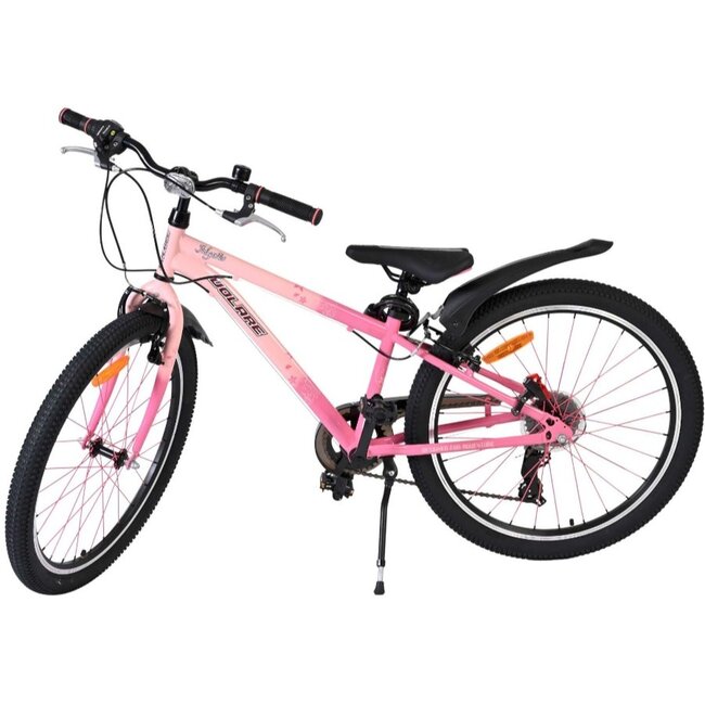 Meisjes MTB 24 Inch Volare Mystic 7V Roze 52429