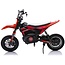 Elektrische Kindermotor Crossmotor 24 Volt Rood