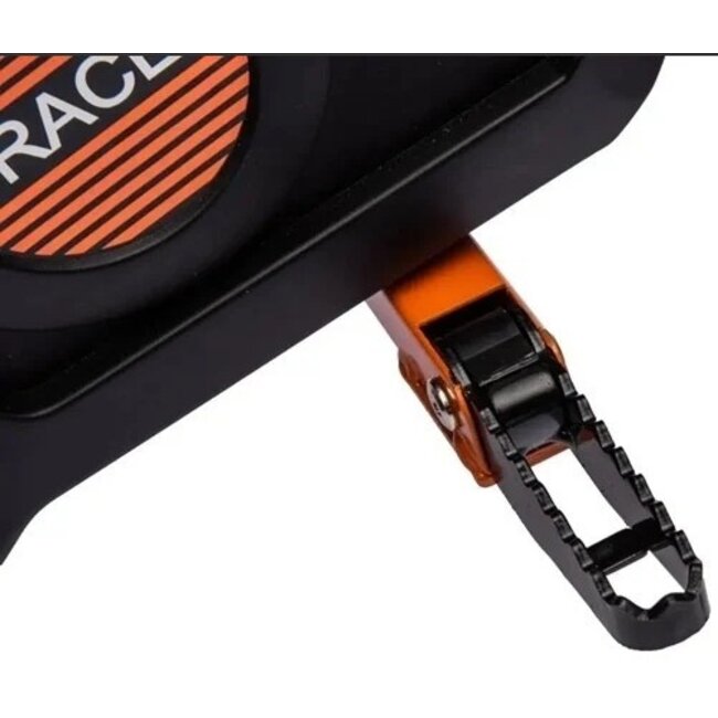 Elektrische Kindermotor Crossmotor 24 Volt Blauw Oranje