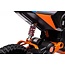 Elektrische Kindermotor Crossmotor 24 Volt Blauw Oranje