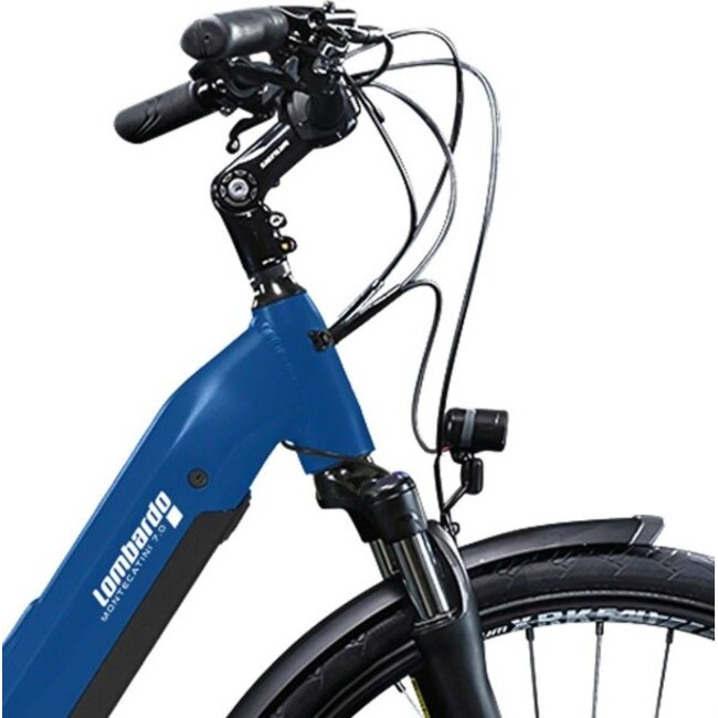 Elektrische Damesfiets 28 Inch Lombardo Montecatini 7V Blauw