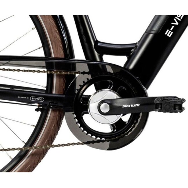 Elektrische Damesfiets 28 Inch E-Vision Valence Zwart