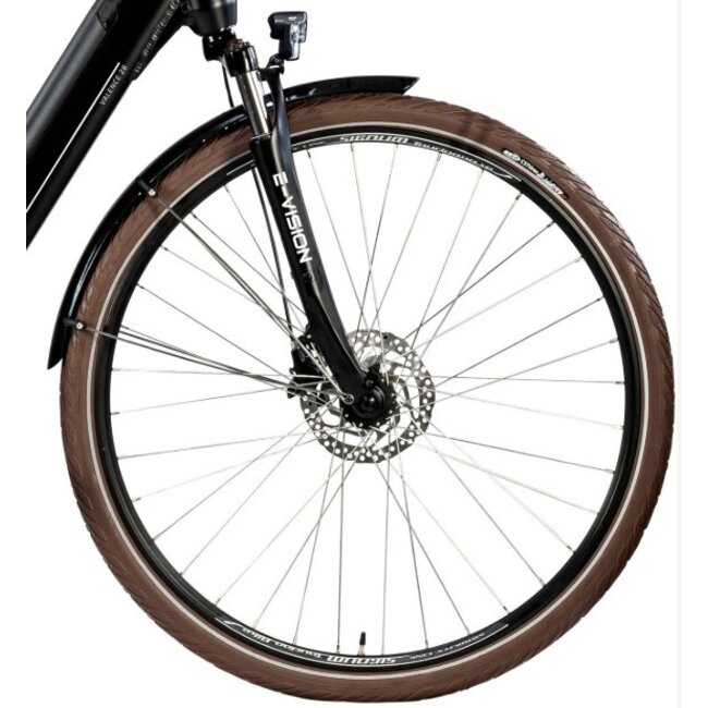 Elektrische Damesfiets 28 Inch E-Vision Valence Zwart