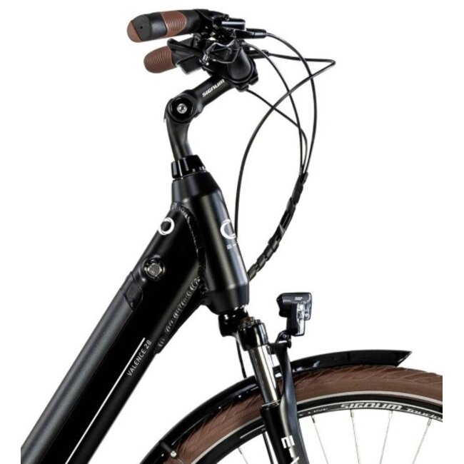 Elektrische Damesfiets 28 Inch E-Vision Valence Zwart