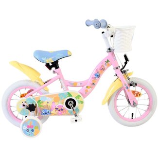 Disney Stitch Meisjesfiets 12 Inch Disney Stitch Roze 20528