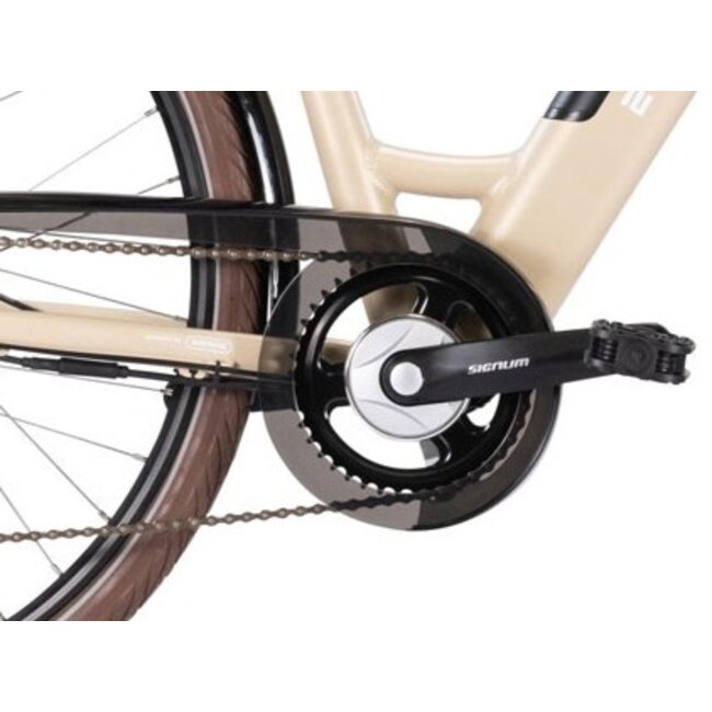 Elektrische Damesfiets 28 Inch E-Vision Valence Ivoorwit