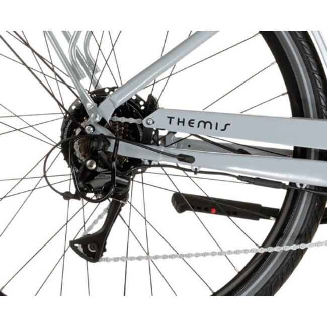 Elektrische Damesfiets 28 Inch MBM Themis Lichtgrijs