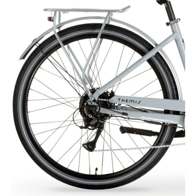 Elektrische Damesfiets 28 Inch MBM Themis Lichtgrijs