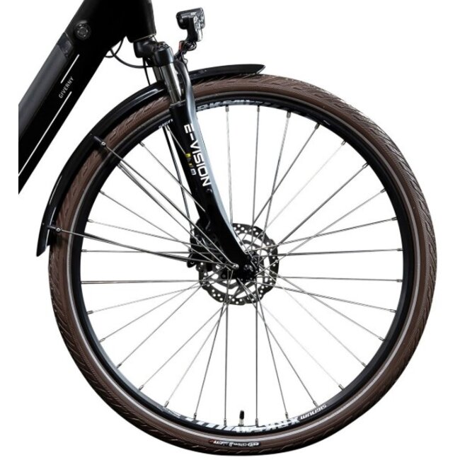 Elektrische Damesfiets 28 Inch E-Vision Giverny Zwart