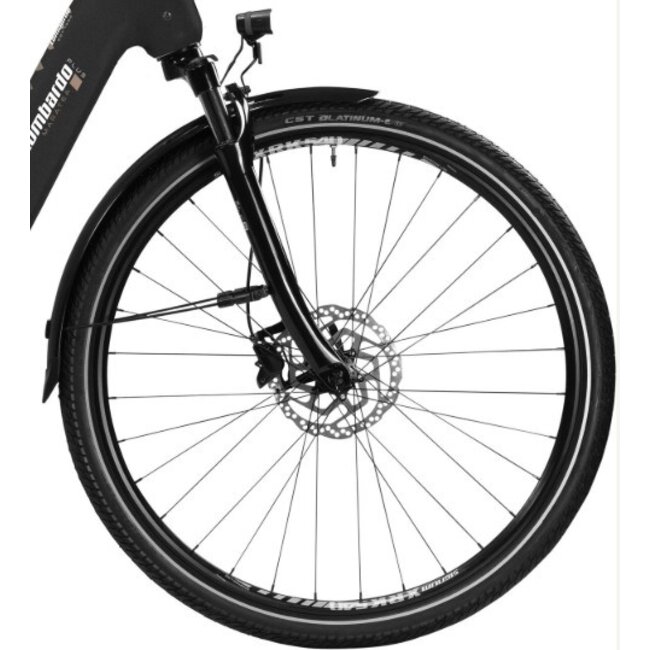 Elektrische Damesfiets 28 Inch Lombardo Maratea Zwart