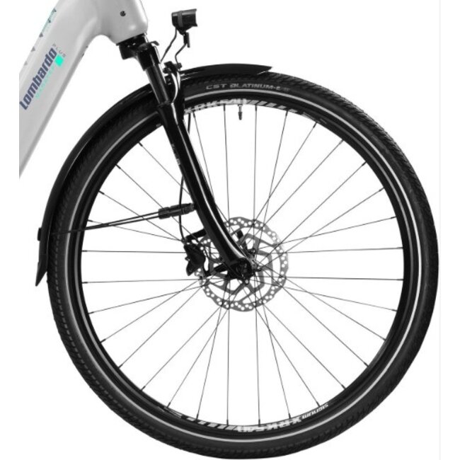 Elektrische Damesfiets 28 Inch Lombardo Maratea Plus Wit
