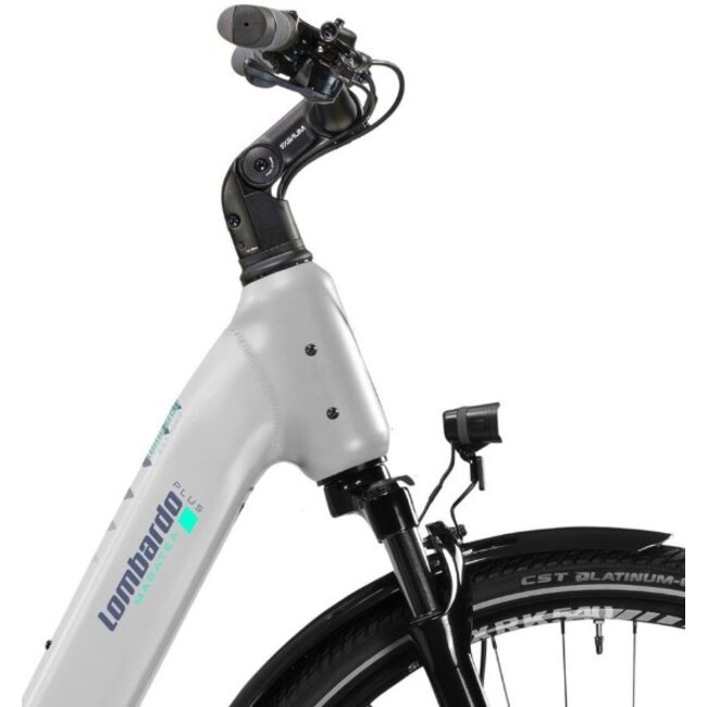 Elektrische Damesfiets 28 Inch Lombardo Maratea Plus Wit