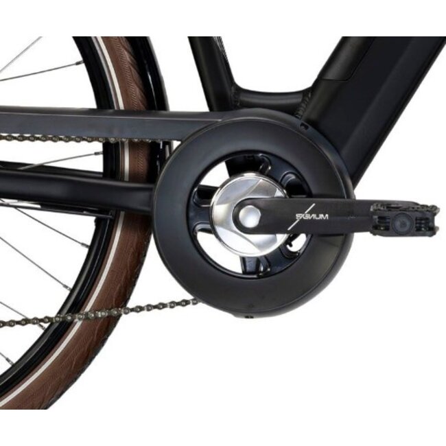 Elektrische Damesfiets 28 Inch Lombardo Trastevere Zwart