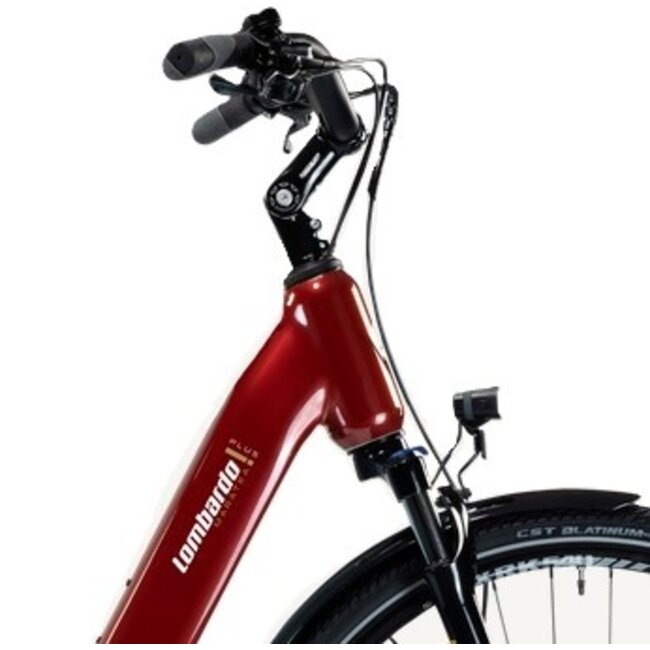 Elektrische Damesfiets 28 Inch Lombardo Maratea Plus Rood